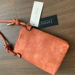 Le Miel Coral Crossbody Bag